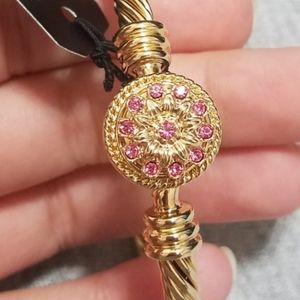 Magnolia and Vine interchangeable snaps bracelet